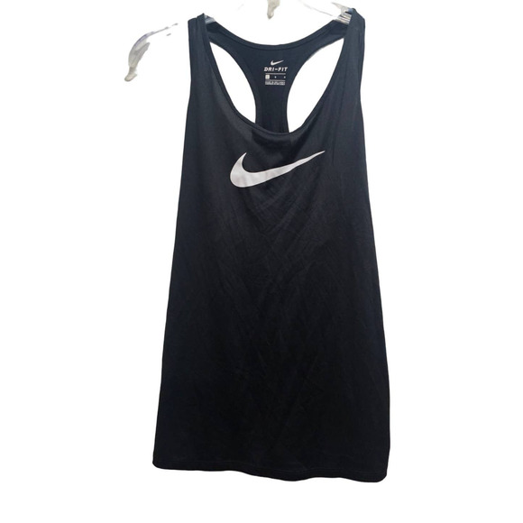 Nike Tops - Women's Nike Dri FIt Top SIZE Large Black White
